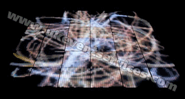 video dance floor hire