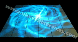 LED video dancefloor hire