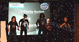 led starcloth backdrop