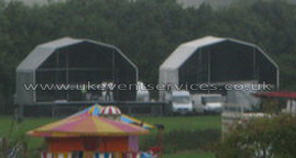 covered stage hire in west midlands, worcestershire at morton stanley park redditch