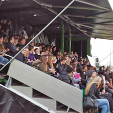 tiered seating truck hire mobile tiered seating hire out door tiered seating hire for events uk wide