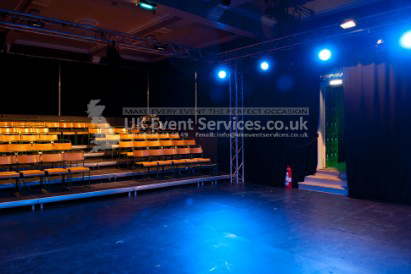 tiered grandstand hire